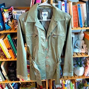 90s Vintage Olive Green BeWare Jacket